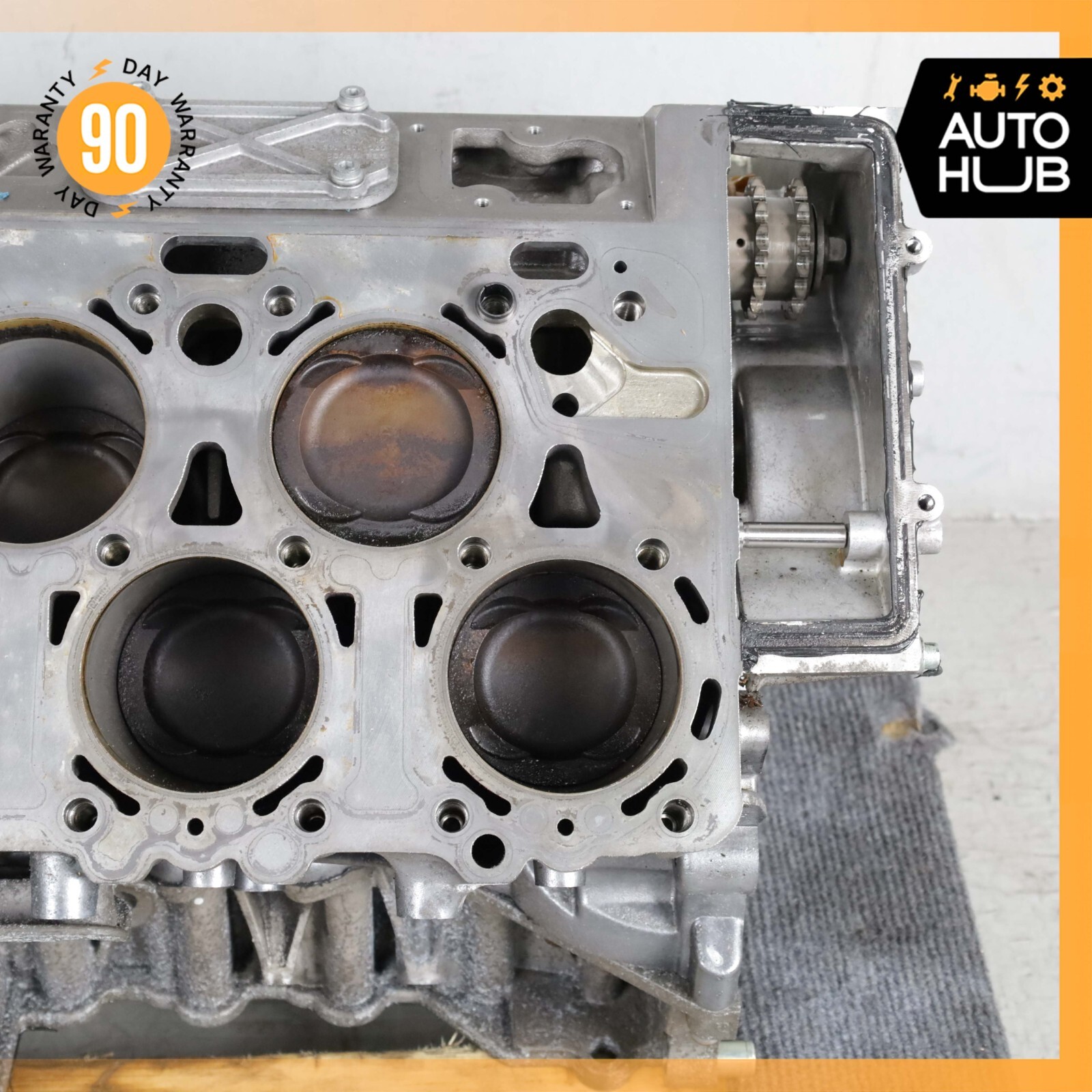 03-13 Bentley Continental GTC Flying Spur 6.0L Engine Motor Block OEM 52k