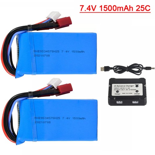 ZYGY 7.4V 1800mah lipo Batteria Alta velocità con Cavo di Ricarica USB