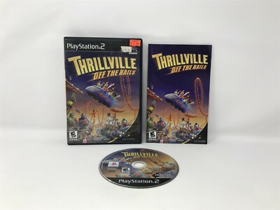 Thrillville Off the Rails - Sony Playstation 2 PS2 Complete in box CIB 