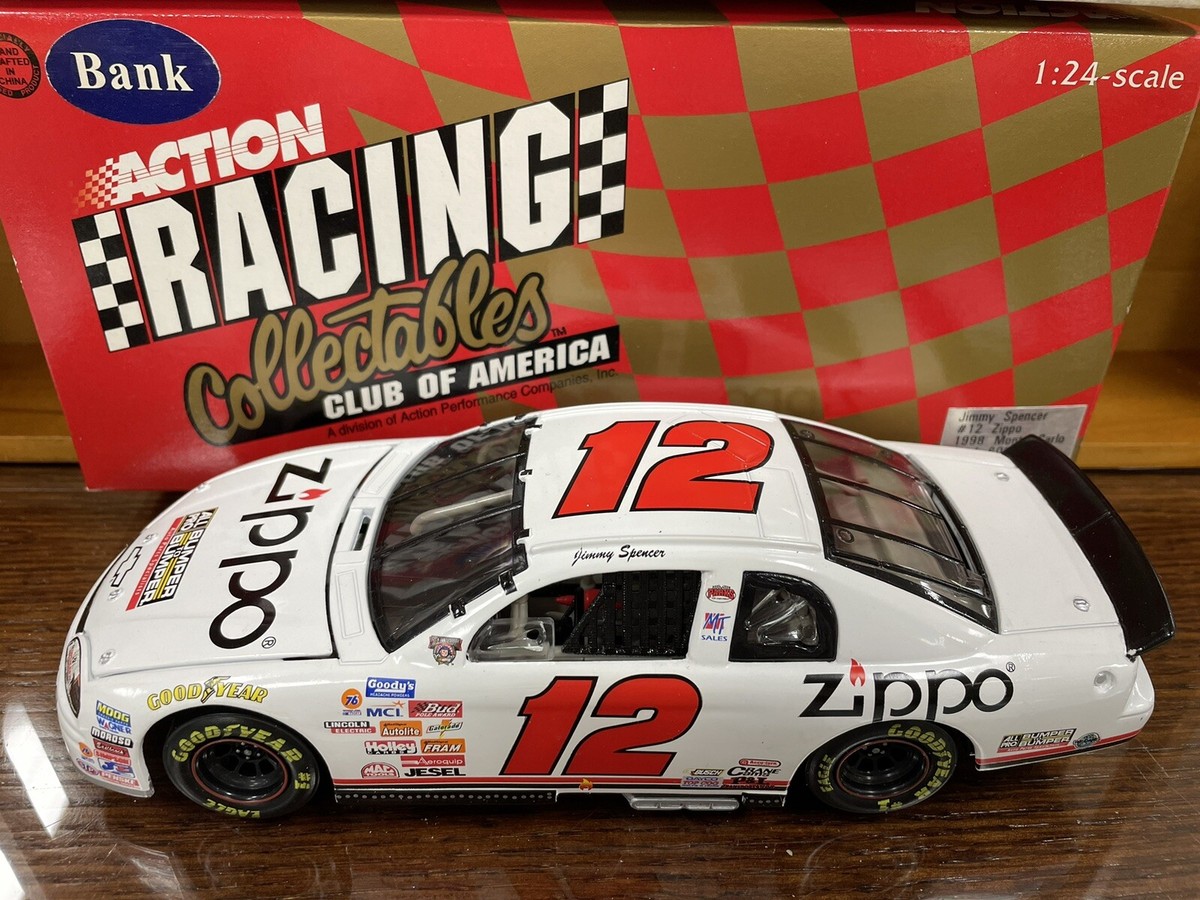 Jimmy Spencer #12 Zippo 1998 Monte Carlo Limited Edition 1 Of 600