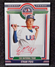 2022 Ethan Puig USA Baseball Stars & Stripes Red Ink SP AUTO.....10 / 10