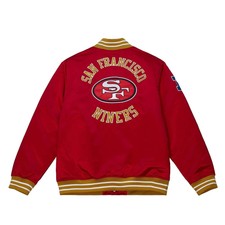 Nfl Satin Jacket San Francisco 49ers For Men And Women