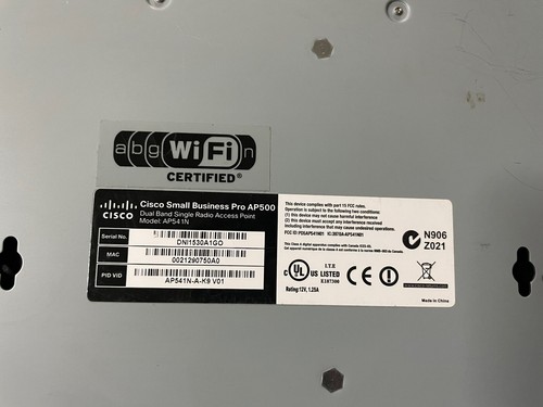 Cisco Small Business Pro AP541N-A-K9 V01 with Antenna & AC Adapter - 第 5/5 張圖片