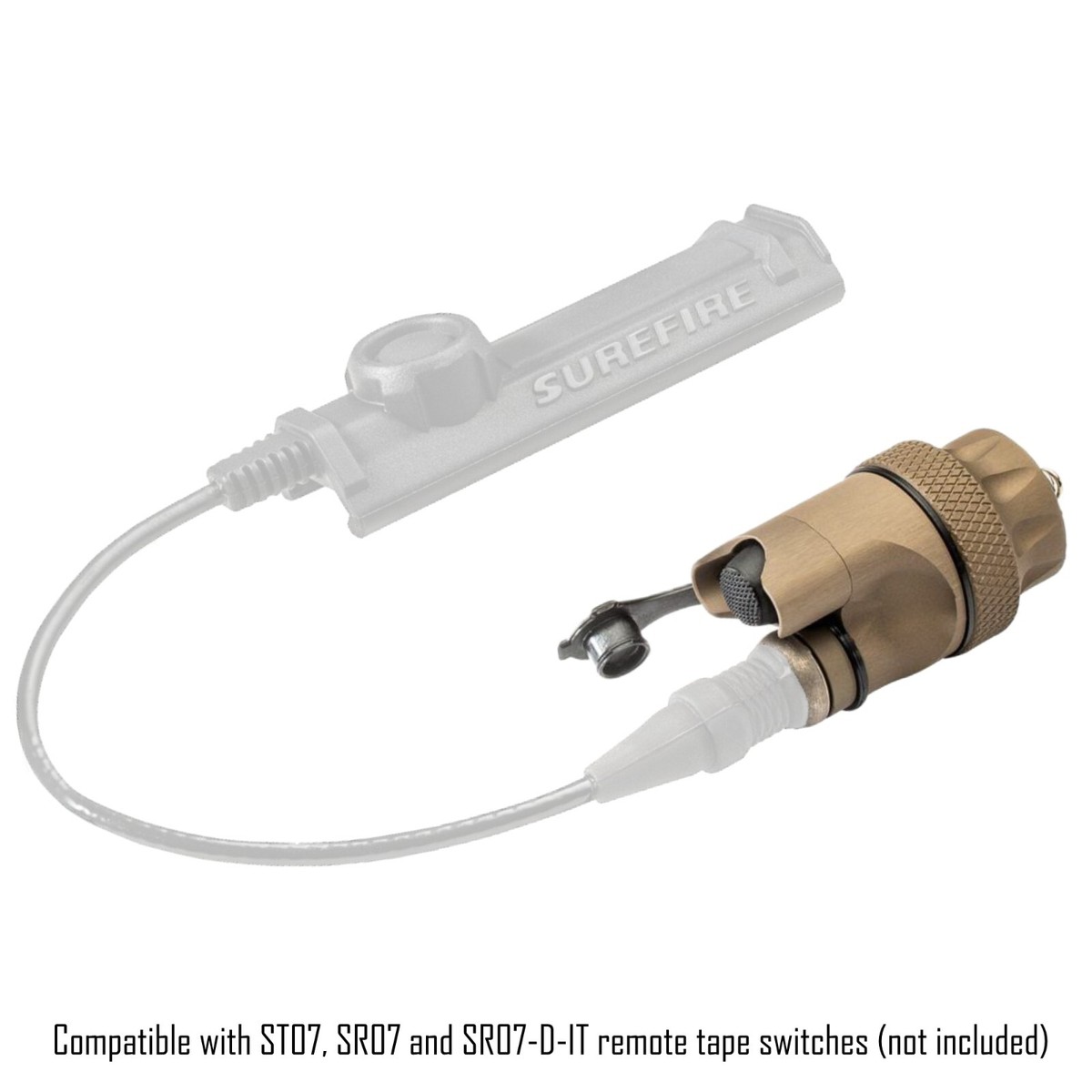 SureFire Scout Light DS00-TN Replacement Dual-Switch/Tailcap SureFire Scout Light DS00-TN Replacement Dual-Switch/Tailcap