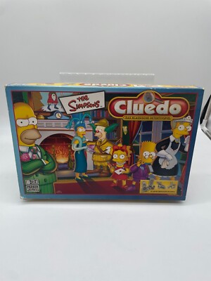 Hasbro - Brettspiel - Cluedo The Simpsons - 2006 - 100% Vollständig