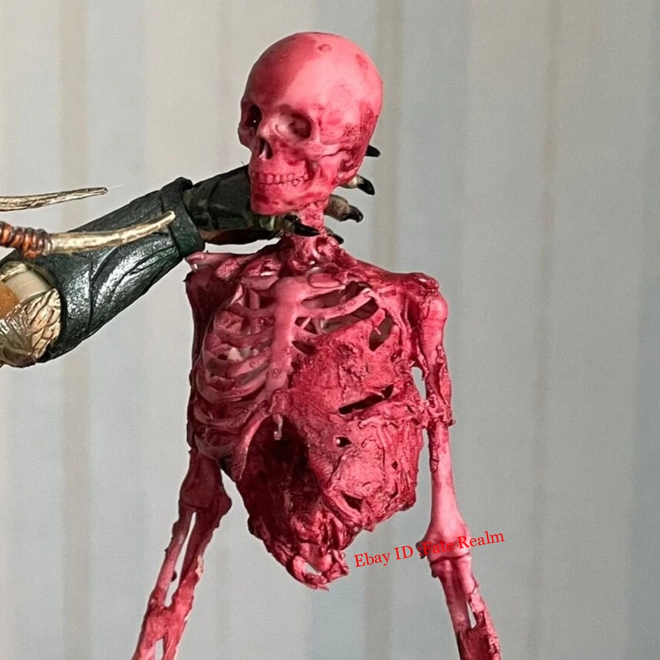 1/12 1/6 Scale Human Skeleton Half-body Flesh Blood Skeleton Model Accessory - Image 3 of 4