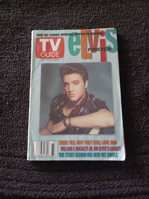 TV Guide Magazine August 17 2002 Elvis Presley Spokane Ed. No Label