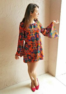 hippy mini dress