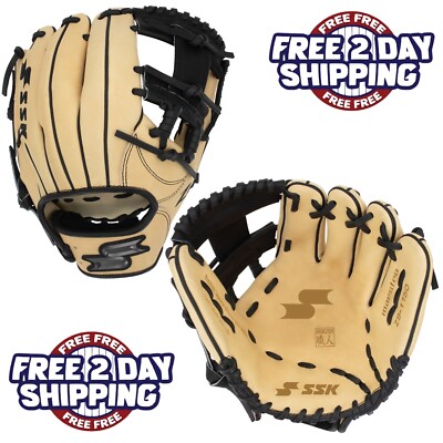 SSK Z9 Maestro 11.5'' Infield Baseball Glove Z9-1150CMLBLK1