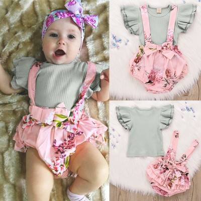newborn ruffle romper