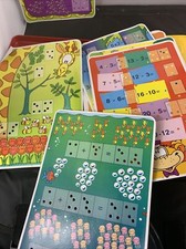 Cadaco Sum Time mathematics Parts Pieces Replacement Cards Math Homeschooling X