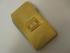 Vintage GM General Motors 30 Years Award Gold Filled Pocket Knife Money Clip