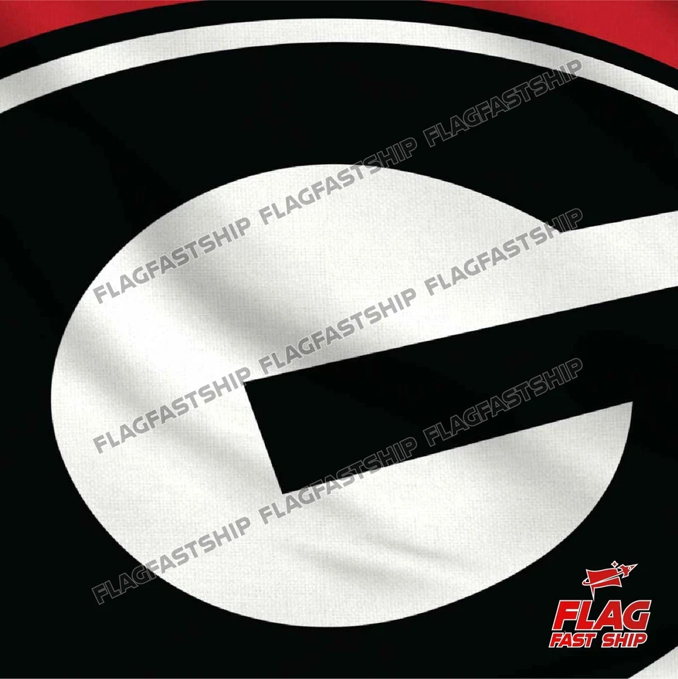 Georgia BANDERA 3X5 Bulldogs G Logo NCAA College National Champions Envío GRATIS Foto 4 de 4