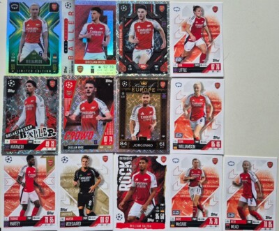 Match Attax Champions League 2024-25 Extra  13x Arsenal London