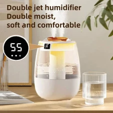 Large Ultrasonic Humidifiers For Bedroom Room Office Cool Mist Air Humidifier