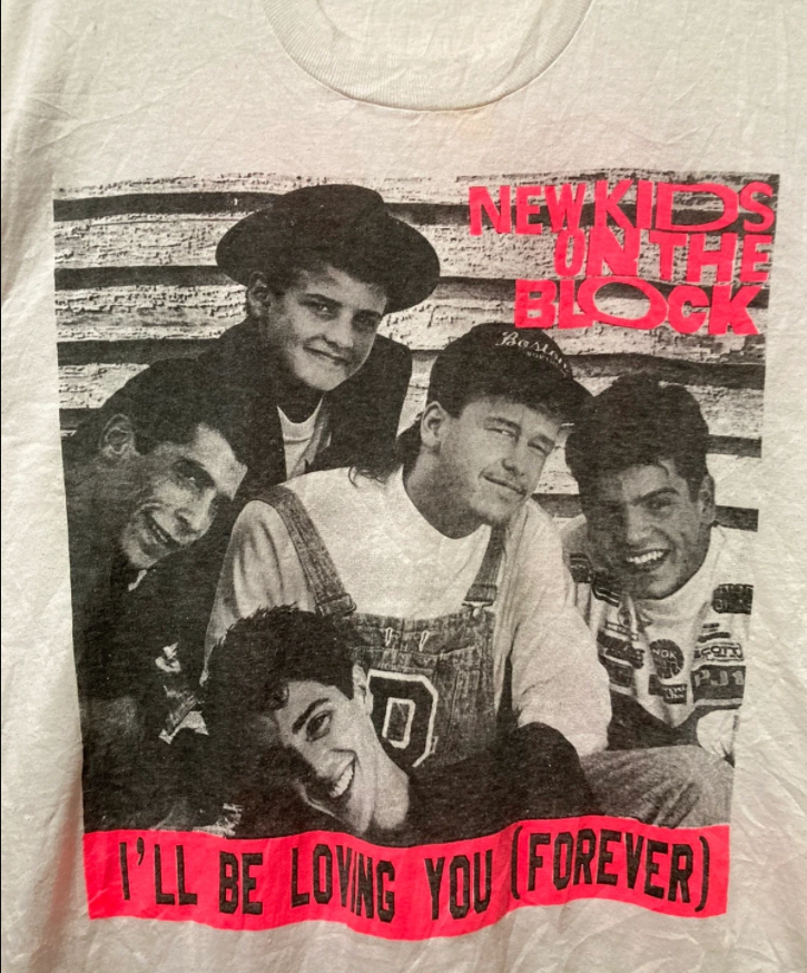 New Kids On The Block I'll Be Loving You Shirt White Unisex S-2XL