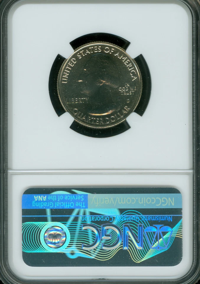 2020 D TALLGRASS PRAIRIE PARK QUARTER NGC MS69 PL - Image 2 of 2