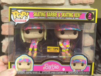 Funko Barbie Pop! Movies Skating Barbie & Skating Ken Set Hot Topic Exclusive