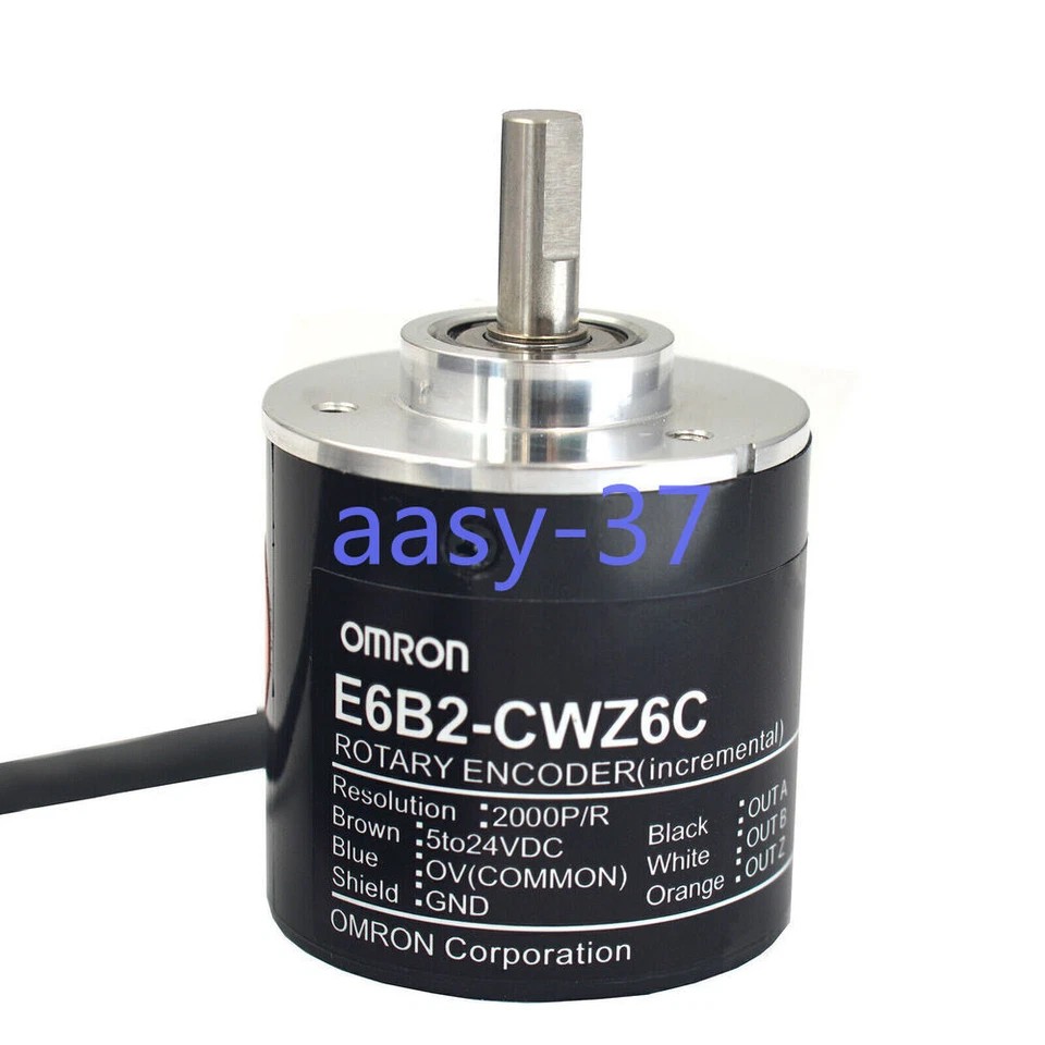 OMRON E6B2-CWZ6C Rotary Encoder10-5000P/R 1000P/R 1024P/R 1200P/R 1500P/R1800P/R - Image 2 of 3