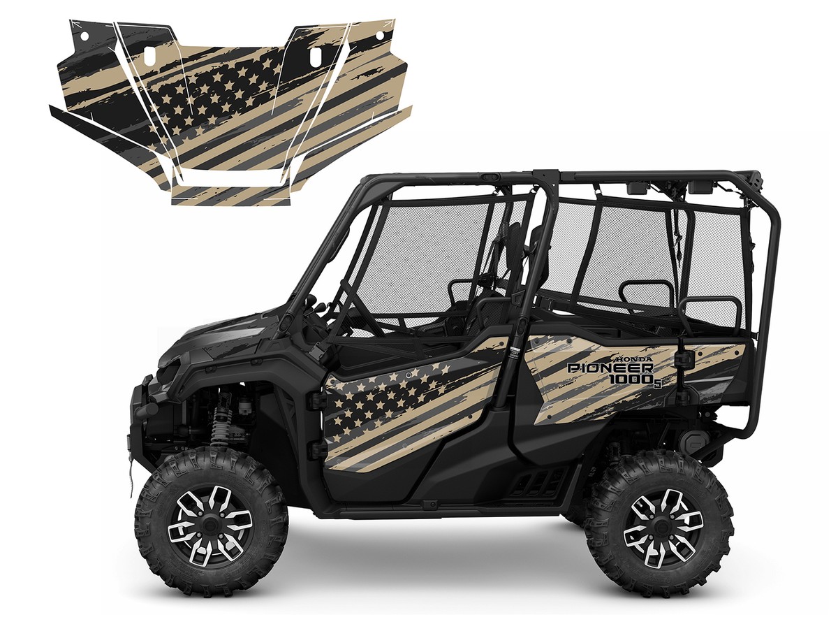 Honda Pioneer 1000-5 Limited 2016-25 graphics decal kit Speeding