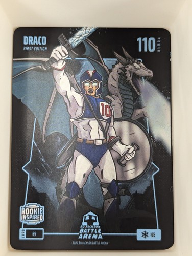 BO JACKSON BATTLE ARENA - ICE - First Edition DRACO #89 Drake Maye
