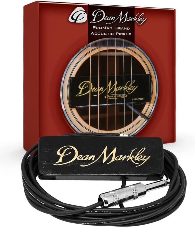 Pro Mag Grand Acoustic Guitar Humbucker Pickups, Maple Wood Design