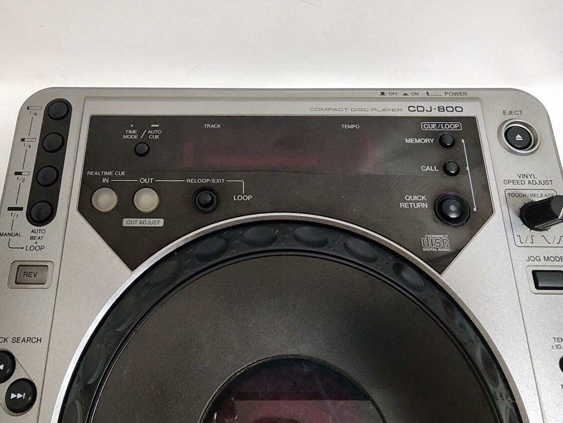 pioneerコンパクトディスクプレーヤーCDJ-800 Pioneer DJ › CDJ-800 › Player Tabletop - Gearbase | DJResource