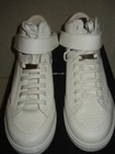 100% AUTHENTIC NEW MEN YVES SAINT LAURENT WHITE JOE  HIGH TOP SNEAKERS US 9.5 — photo 3