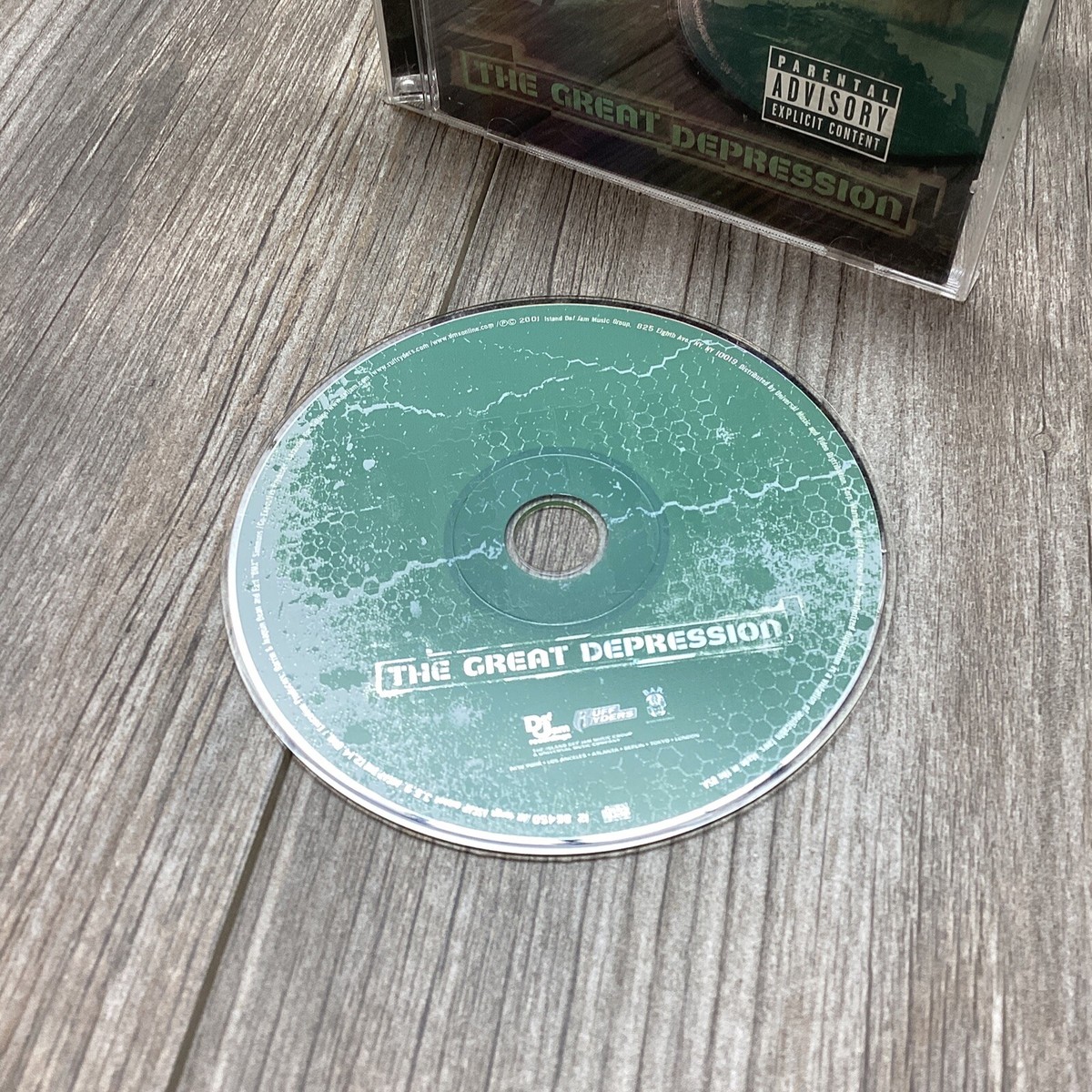 DMX : The Great Depression CD (2001) Parental Advisory Explicit