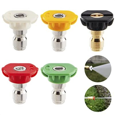 #ad 5Pack Pressure Washer Nozzle Tips Car Wash High Pressure Hose Turbo Nozzle Spray $10.13