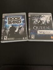 SingStar Queen And Rock Band (Sony PlayStation 3) With Manual