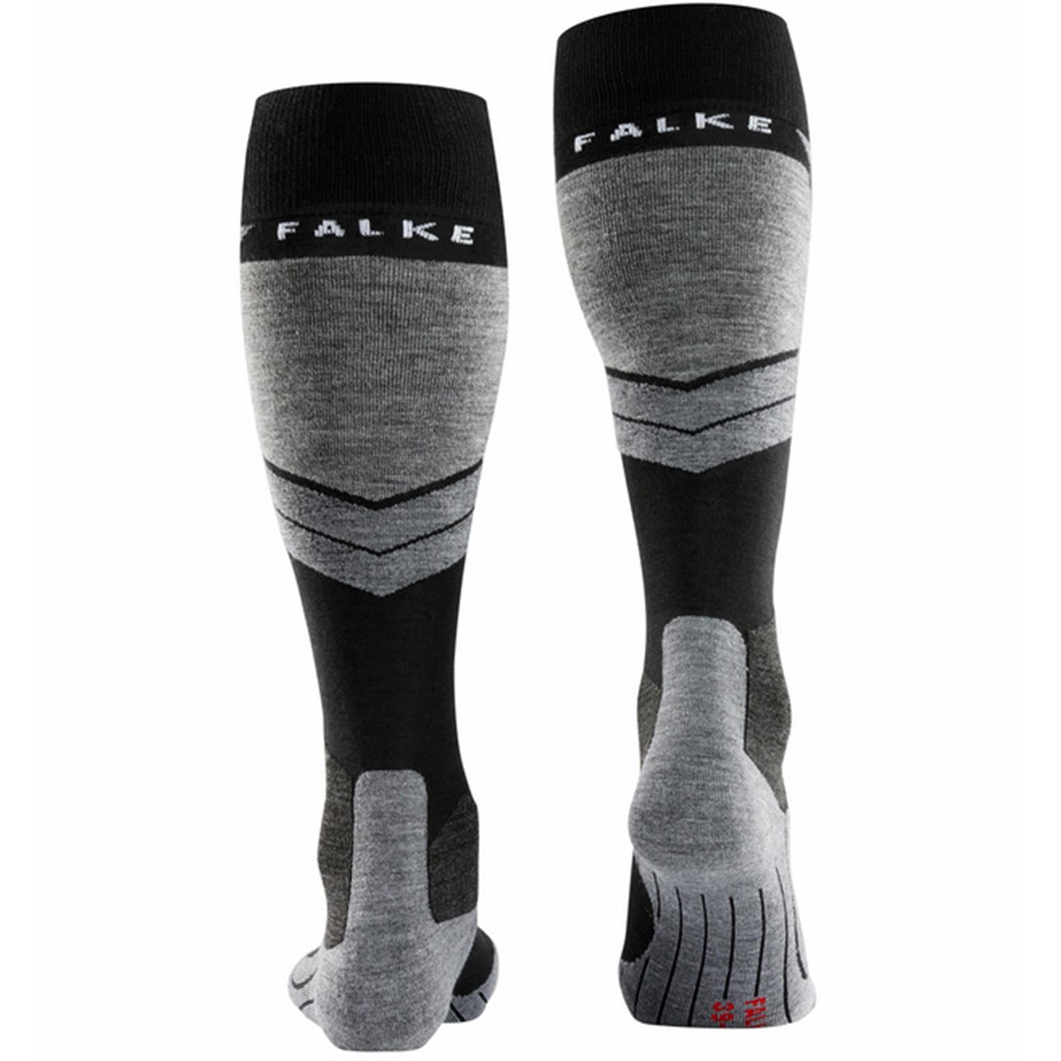 Falke Ski Socks SK4 Mens Padded Low Volume Sock in Black eBay