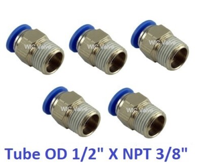 Brass 1/4" X 3/8" Push-In Y Connector | Titan Fittings - Foto 13