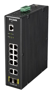 DLink Deutschland Gigabit Industrial Switch DIS-200G-12S Switch Gigabit