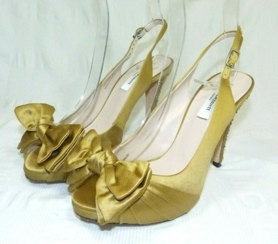 gold wedding shoes uk