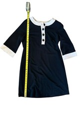 Vintage Signature By Robbie Bee Womens Black White  Dress Size 12P  35" length