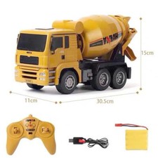 HUINA 1/18 2.4G 6CH 333 RC betoniera auto camion modello trattore giocattolo regalo radio