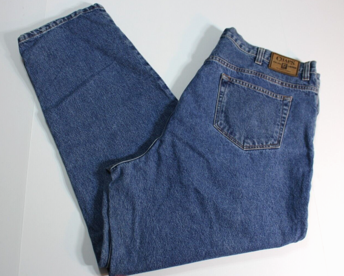Vintage Chaps Ralph Lauren Denim Jeans Medium Wash Size 42 x 32