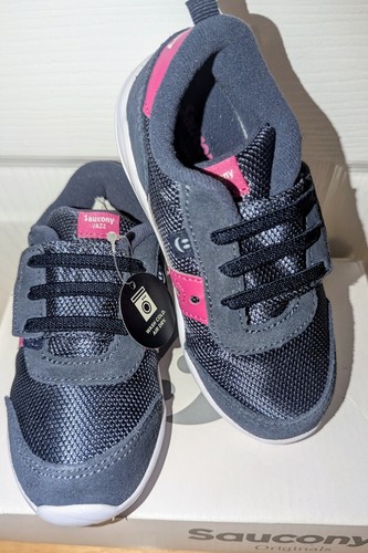 Saucony Jazz Riff Sneakers, Navy, Girl's 9 M - 第 1/5 張圖片