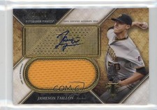2017 Topps Triple Threads Unity Jumbo Relics 10/99 Jameson Taillon Auto 1ek2