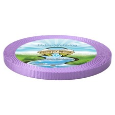 Country Brook Design  1/2 Inch Lavender Heavy Nylon Webbing, 10 Yards