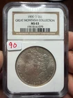 Great Montana Collection Reverse Toner. 1900-O Morgan Dollar NGC MS63. Item# 90