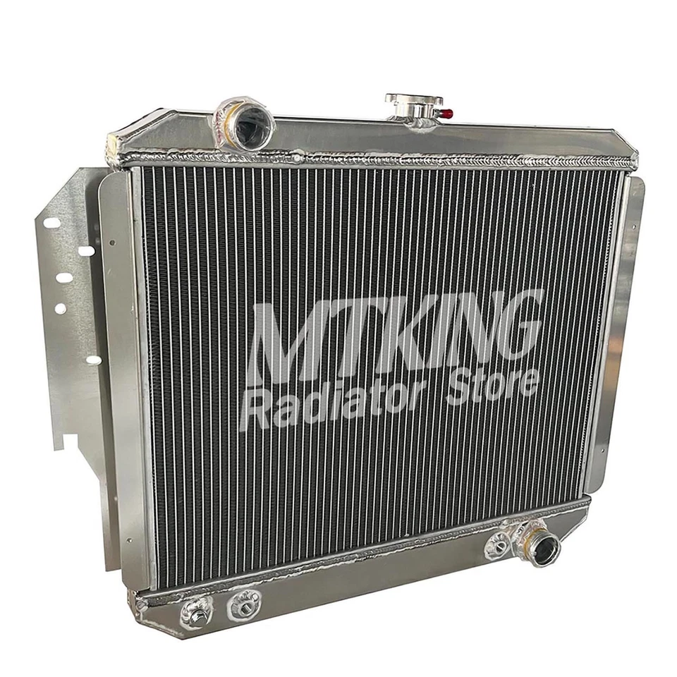 Radiador de aluminio para Dodge D100 D150 D200 D250 D350 D400 D450 W100 W150 W200 Foto 4 de 4