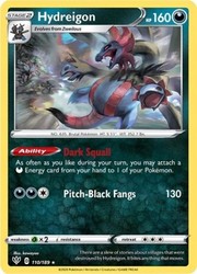 Hydreigon 110/189 Darkness Ablaze Reverse Holo