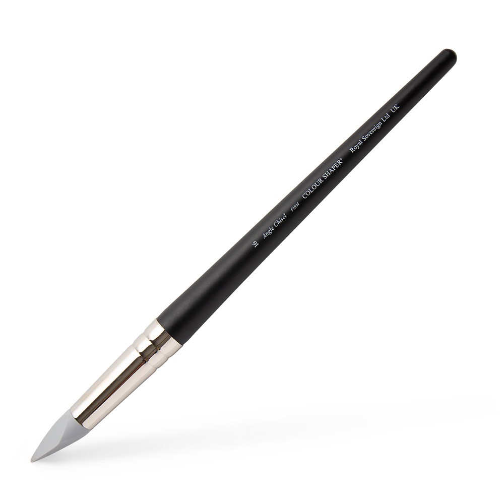 Colour Shapers : Silicone Tool : Grey : Firm : Angle Chisel : Size 16