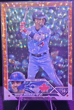 Topps Whit Merrifield Toronto Blue Jays 2023 Series 2 Orange Foil #381 163/299