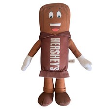 Toy Factory Hershey Park Plush Chocolate Candy Bar Stuffed Toy Licensed 14 Inch