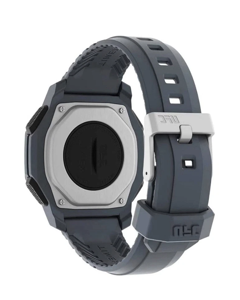 Reloj Timex para hombre UFC Spark frecuencia cardíaca gris esfera digital correa de resina TW2V83900 Foto 2 de 2