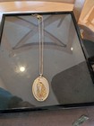 VINTAGE  DAMASCENE Peacock And  Flowers Etched Detailed NECKLACE — photo 6
