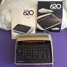 Monroe 620 Nixie Tube Desktop Calculator W/instructions/brochure. TESTED/works
